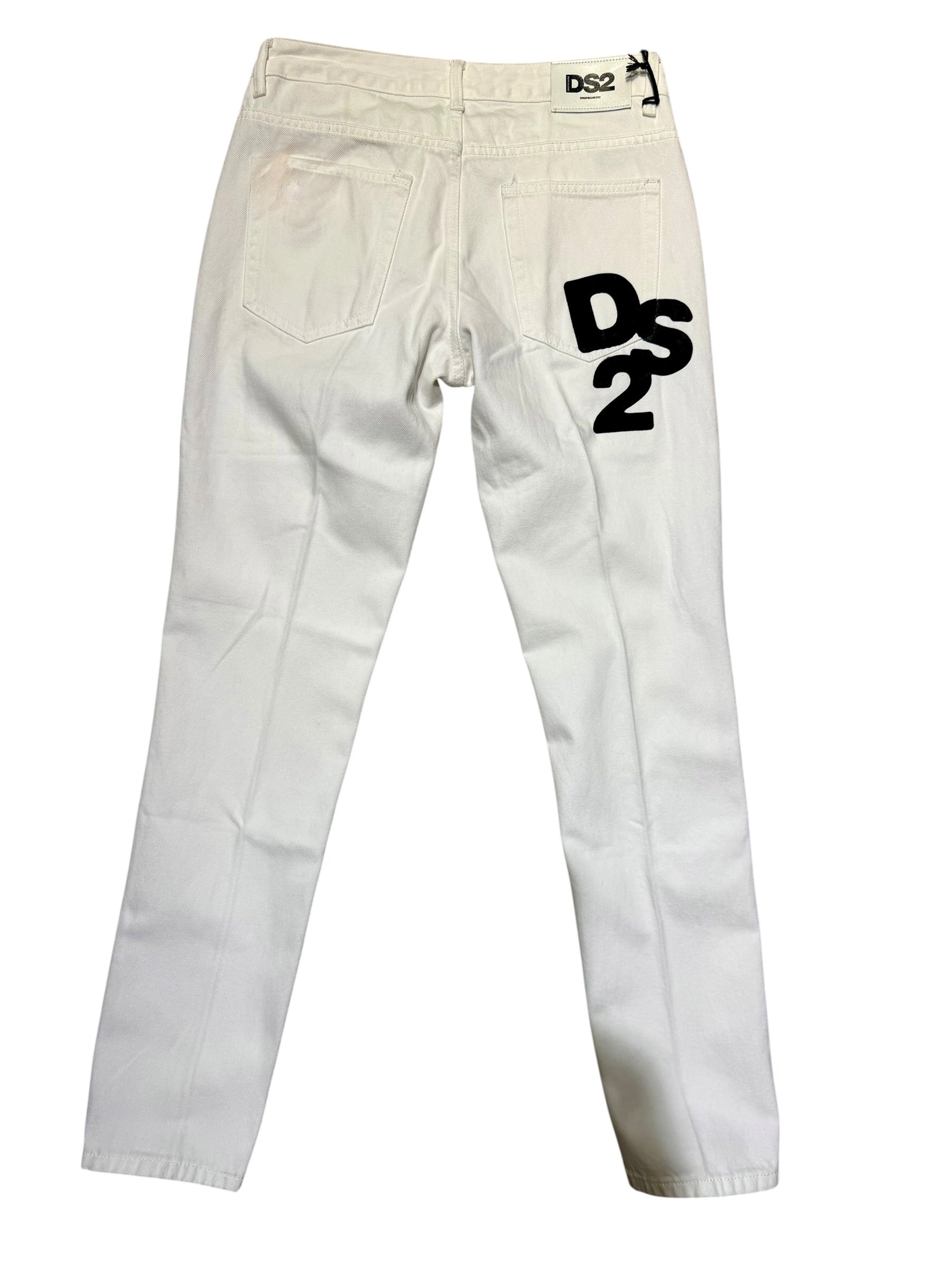 Jeans DS2 D01 Bianco