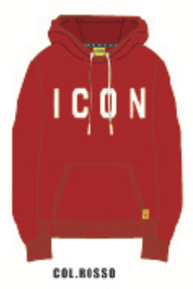 ICUS2S5F004 FELPA Cappuccio