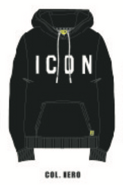 ICUS2S5F004 FELPA Cappuccio