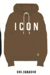 ICUS2S5F004 FELPA Cappuccio