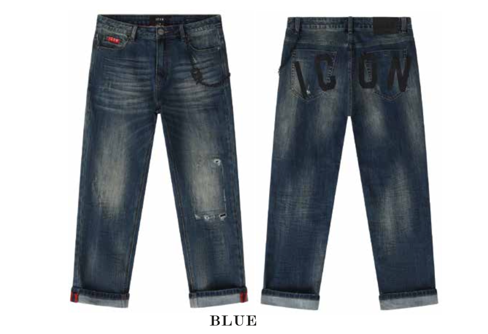 ICUF2W6D005 Jeans logo
