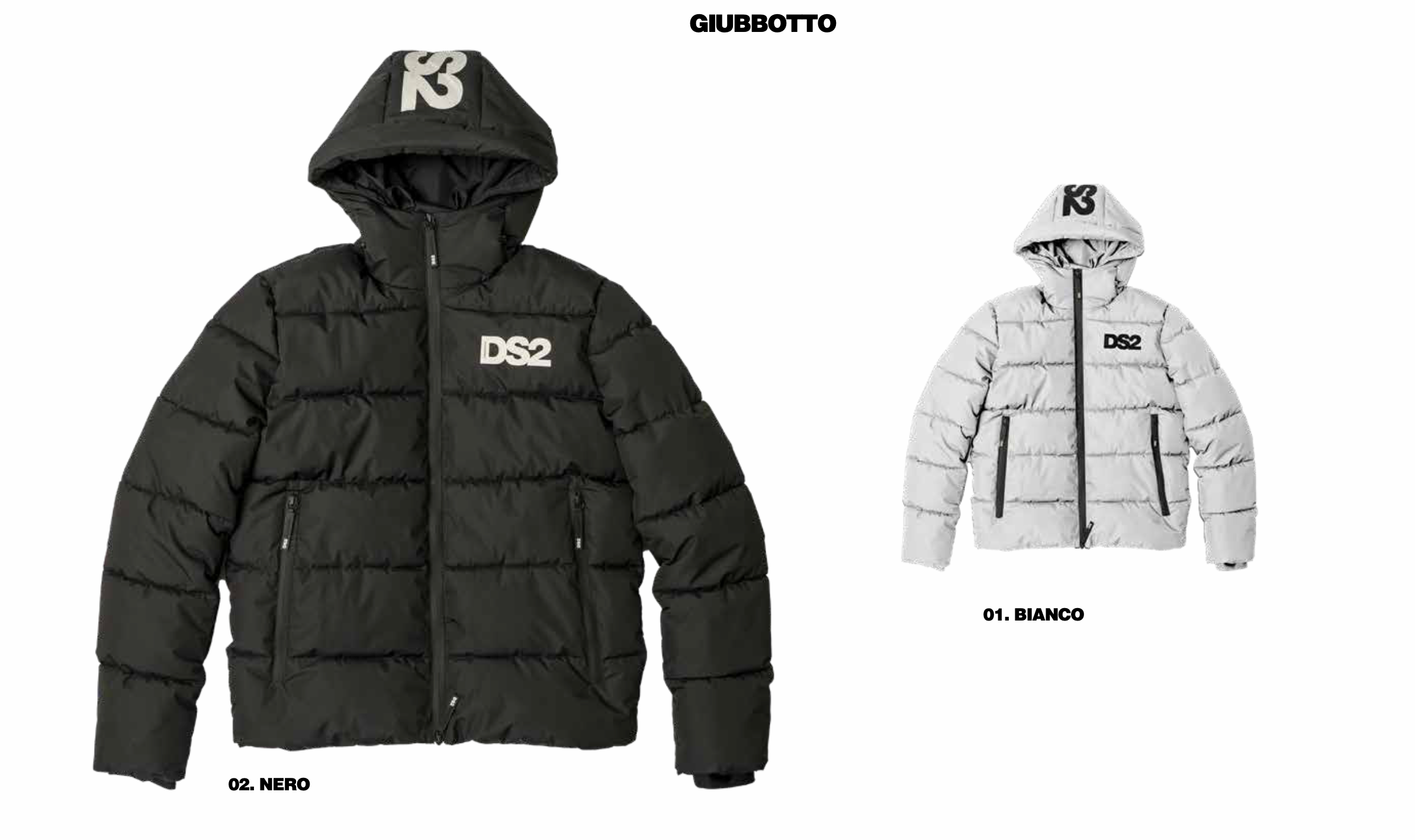 FW25220 Giubbotto Nero